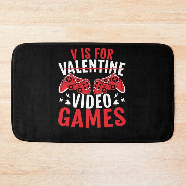 Item preview, V IS FOR VIDEO GAMES GIFT FOR A BOYFRIEND VALENTINE FAN designed and sold by sobriowslen.
