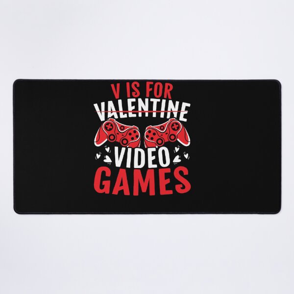 Item preview, V IS FOR VIDEO GAMES GIFT FOR A BOYFRIEND VALENTINE FAN designed and sold by sobriowslen.