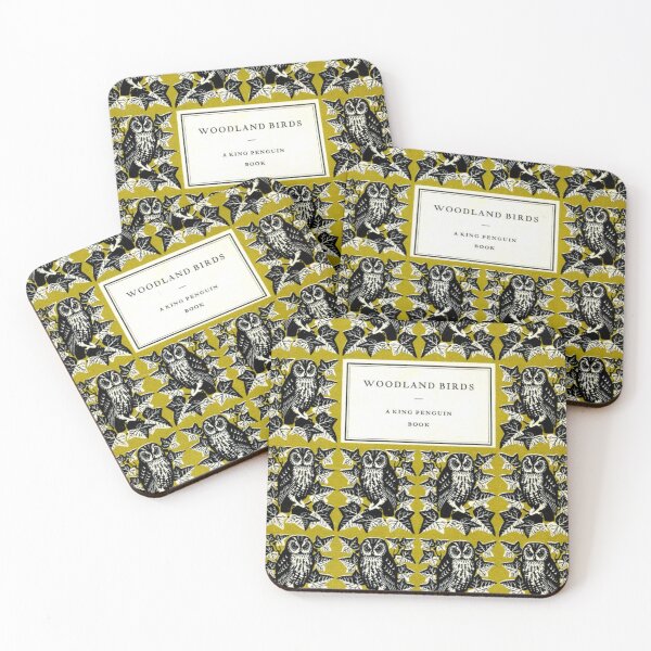 Item preview, Woodland Birds (1955) - Vintage Book Cover designed and sold by SALON DES ARTS.