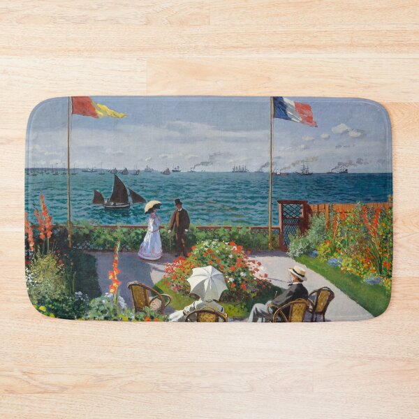 Item preview, Garden at Sainte-Adresse (1867) by Claude Monet  sainte-adresse monet designed and sold by TeeARTHY.
