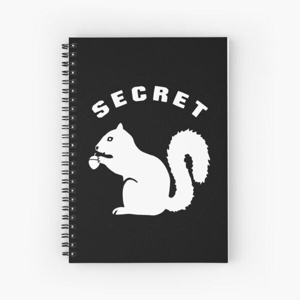 Secret Squirrel Spiral Notebook