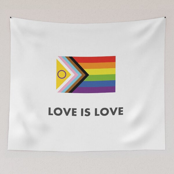 Item preview, Pride Intersex Inclusive Flag - Love is Love designed and sold by Inspirationmotivation.