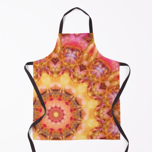Item preview, Be Free Mandala in Pink, Yellow and Purple designed and sold by Kelly Dietrich Mandala & Fractal Art.