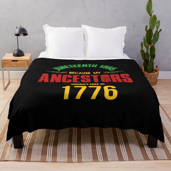 Item preview, JUNETEENTH 1865 BECAUSE MY ANCESTORS WEREN'T FREE IN 1776 INDEPENDENCE FREEDOM DAY designed and sold by lukas69graphic.