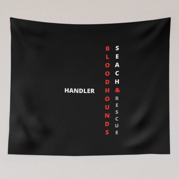 Item preview, Funny Bloodhound text minimalistic design designed and sold by MayaAndNora.