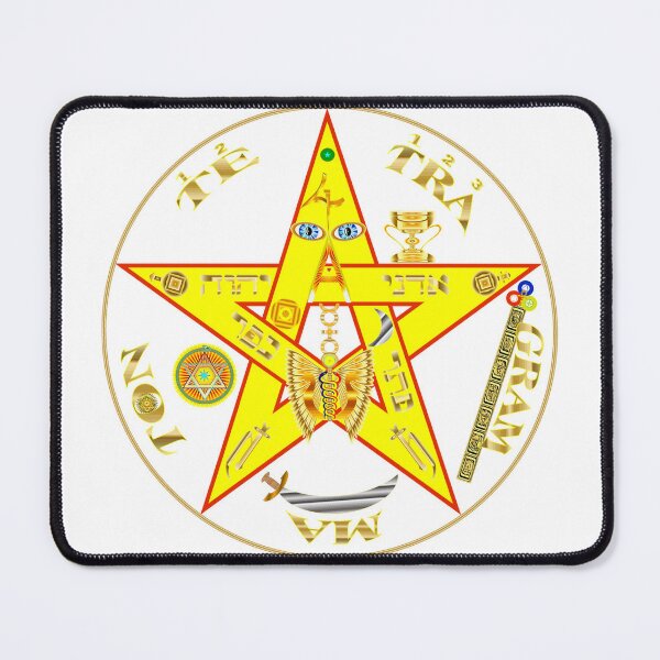 #Kundalini #Pentagrams, #KundaliniPentagrams, #Sign, Symbol, Shape, Design, Illustration, Abstract Mouse Pad