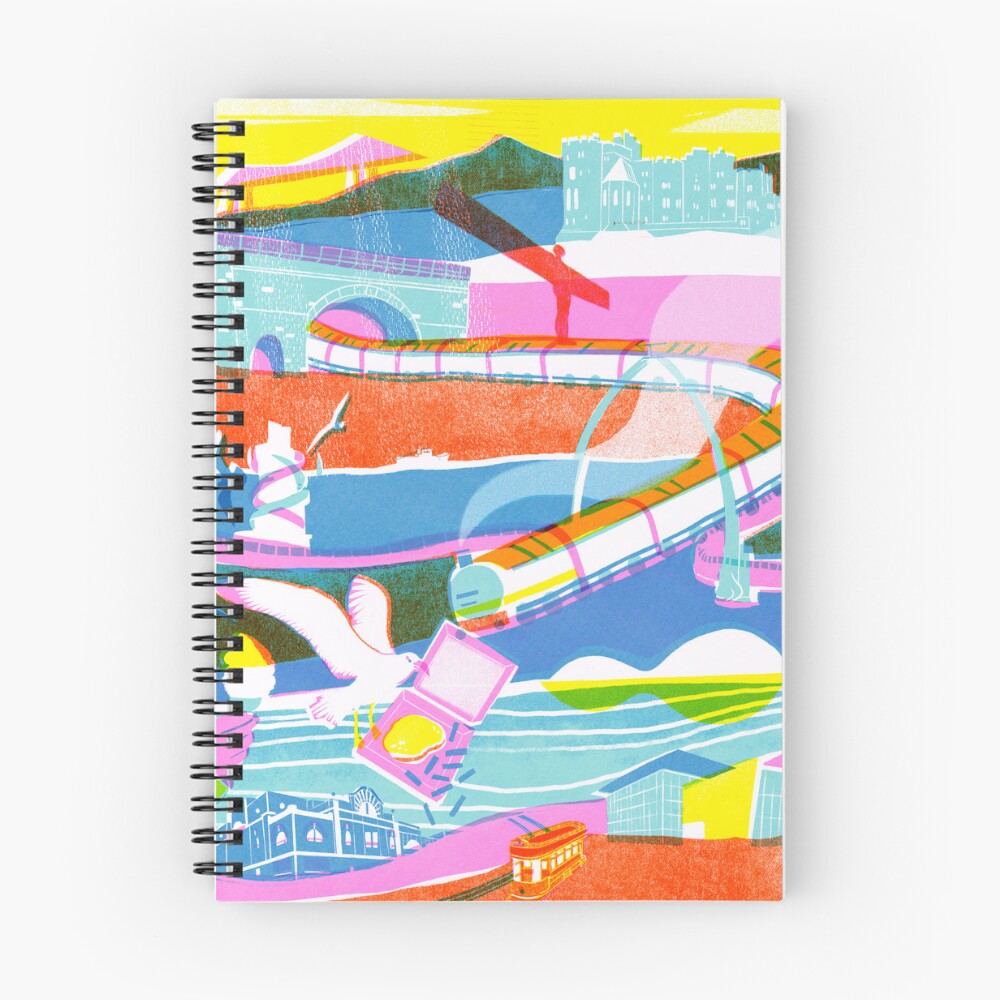 Item preview, Spiral Notebook designed and sold by millowmakes.