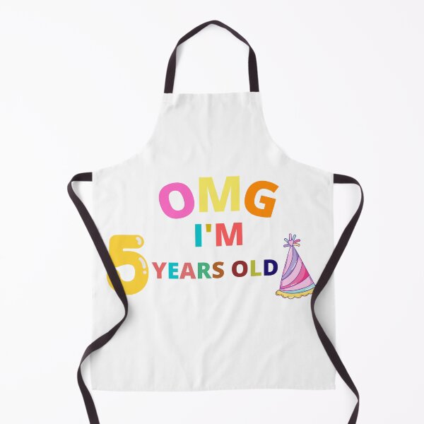 Item preview, OMG I am 5 years old - Funny Baby Birthday designed and sold by OMGCutie.