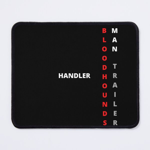 Item preview, Funny Bloodhound text minimalistic design designed and sold by MayaAndNora.
