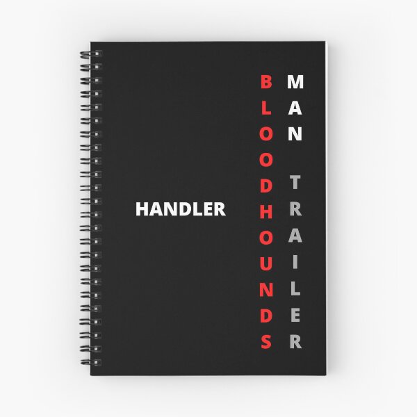 Item preview, Funny Bloodhound text minimalistic design designed and sold by MayaAndNora.