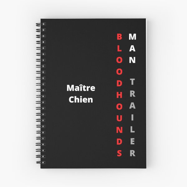 Item preview, Funny Bloodhound text minimalistic design designed and sold by MayaAndNora.