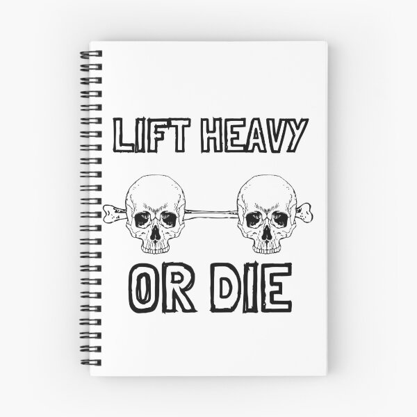 Aperçu de l'œuvre LIFT HEAVY OR DIE - AUTOCOLLANT créée et vendue par packetChaser.