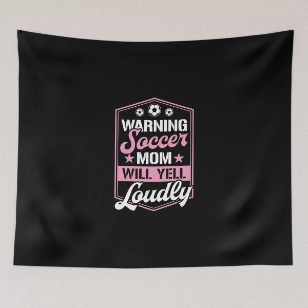Item preview, Warning Soccer Mom Will Yell Loudly Funny Cute Unique Usa Soccer Fan Coach Or Player Essentia designed and sold by brittaapriliy.