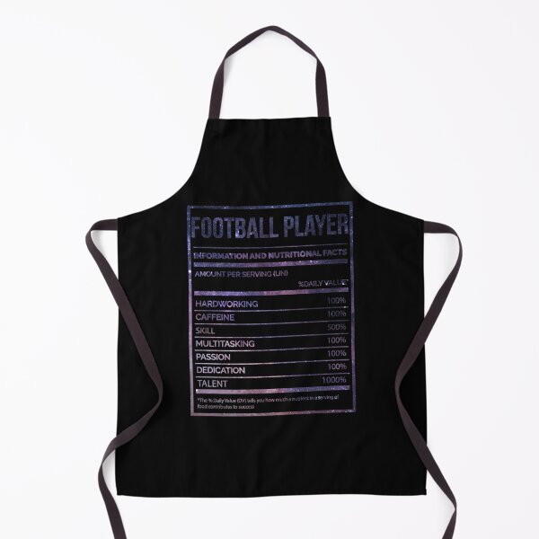 Item preview, Football Player Funny Football Nutrition Label Classic T-Shirt designed and sold by monica45je.