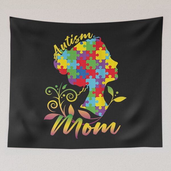Item preview, Womens Autism Mom Mother Awareness Son Daughter Puzzle Ribbon Tank Top designed and sold by Corelli87.