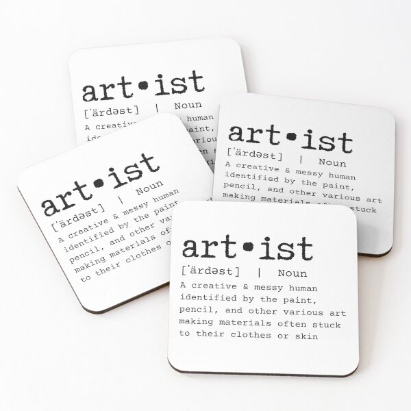 Item preview, Artist Definition Artist quote designed and sold by rosieopolis.