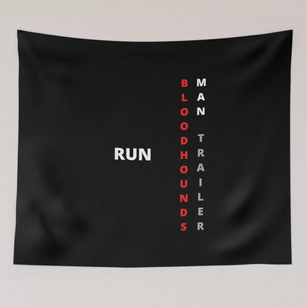Item preview, Funny Bloodhound text minimalistic design designed and sold by MayaAndNora.