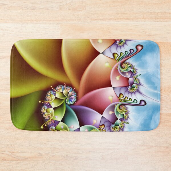 Item preview, Rainbow Spiral designed and sold by Kelly Dietrich Mandala & Fractal Art.