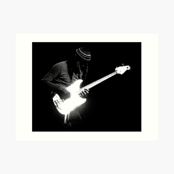 Jaco Pastorius Art Print