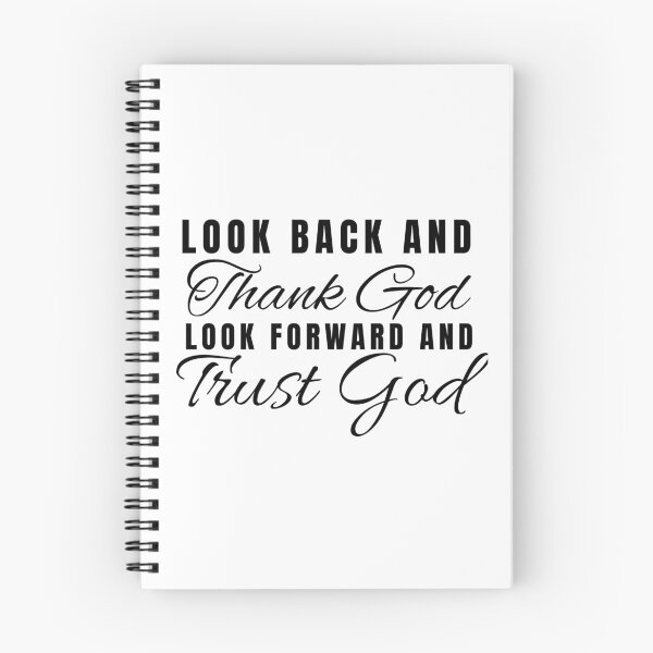 Item preview, Look Back And Thank God Look Forward And Trust God  designed and sold by badretop.
