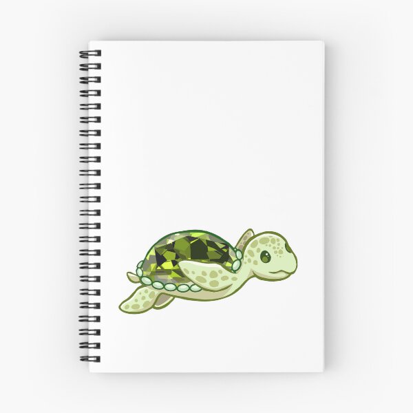 Item preview, Peridot Cute Sea Turtle Sticker designed and sold by 10six.