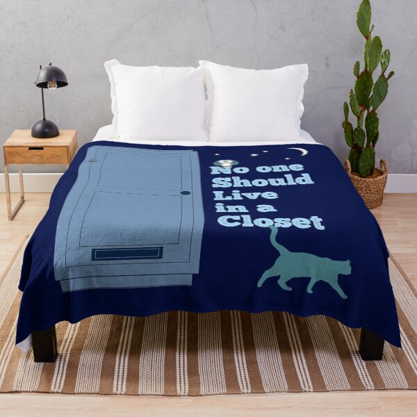 Item preview, NO ONE SHOULD LIVE IN A CLOSET designed and sold by Danicus666.
