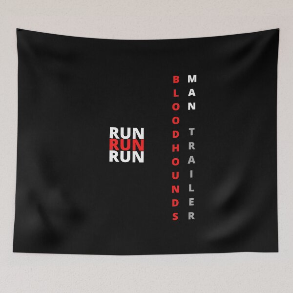 Item preview, Funny Bloodhound text minimalistic design designed and sold by MayaAndNora.