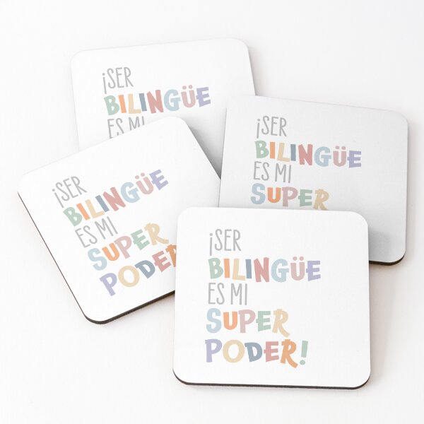 Item preview, ¡Ser bilingüe es mi superpoder! Impresión en español para dormitorio, guardería, sala de juegos o aula. designed and sold by AmorAndPixels.