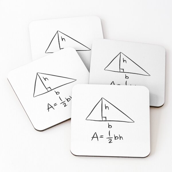 Item preview, Area of Triangle Math equations Math formulas designed and sold by CherieTree.