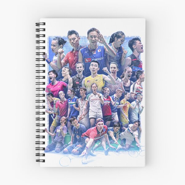 Item preview, Badminton Heroes designed and sold by RobSpink.