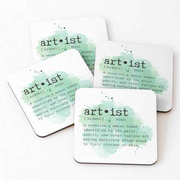 Item preview, Artist Definition, Green Watercolor designed and sold by rosieopolis.