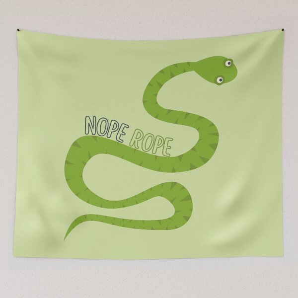 Item preview, Nope Rope Snake designed and sold by RebekahLanden.
