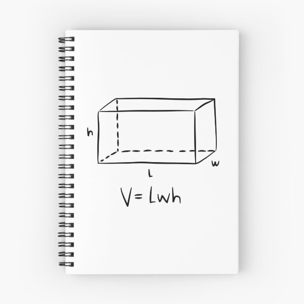 Item preview, Volume of Cuboid Rectangle Math equations Math formulas designed and sold by CherieTree.