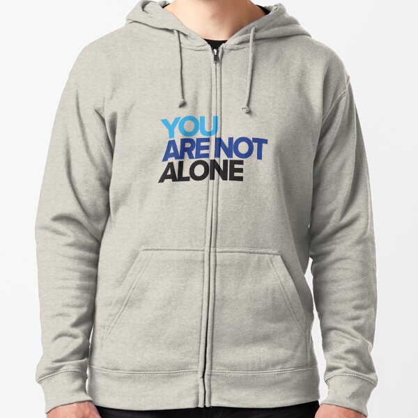 dear evan hansen zip up hoodie