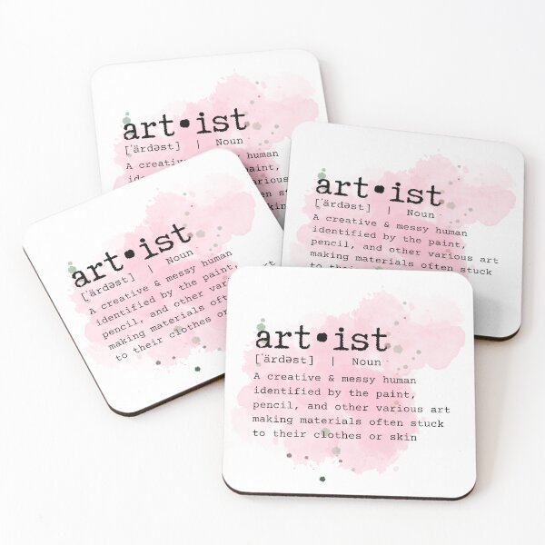 Item preview, Artist Definition, Pink Watercolor designed and sold by rosieopolis.