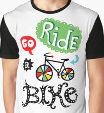 Go Ride a Bike Graphic T-Shirt