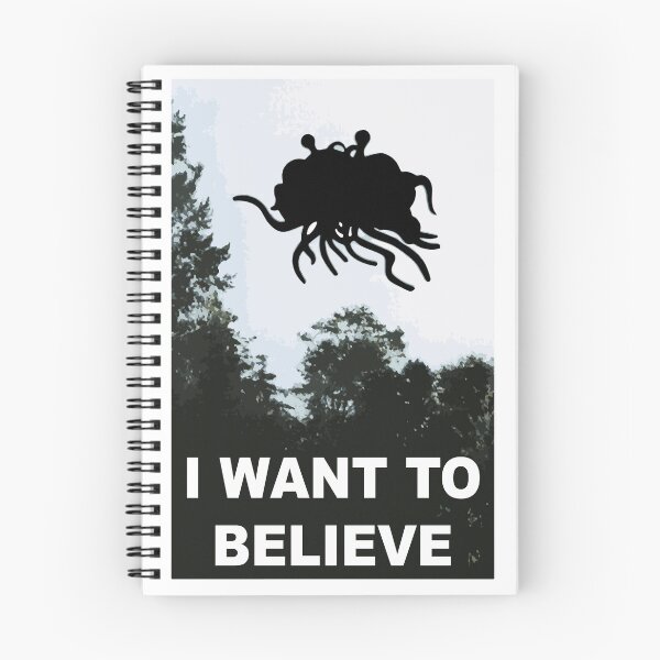 Item preview, Flying Spaghetti Believing v2 designed and sold by JackBiagini.