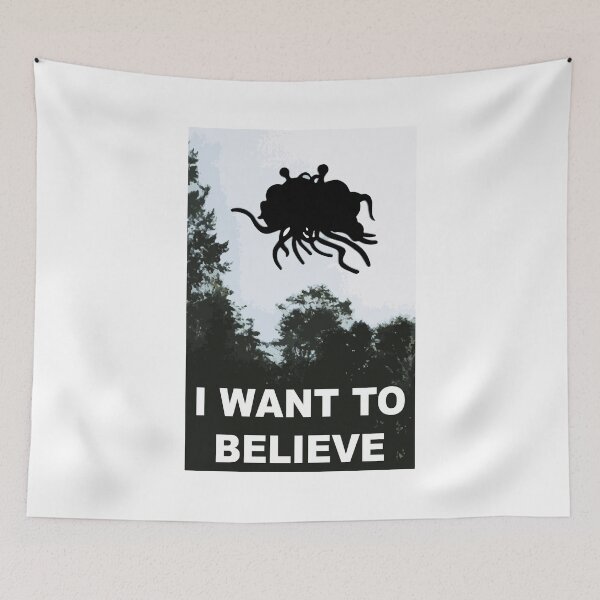 Item preview, Flying Spaghetti Believing v2 designed and sold by JackBiagini.