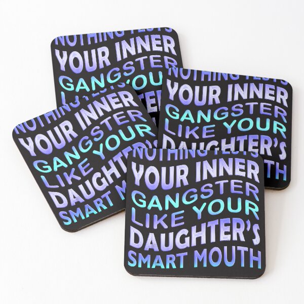 Item preview, Nothing Tests Your Inner Gangster Like Your Daughter’s Mouth designed and sold by carentifnp38.