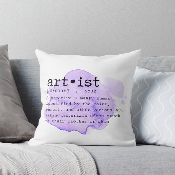 Item preview, Artist Definition, Purple Watercolor designed and sold by rosieopolis.