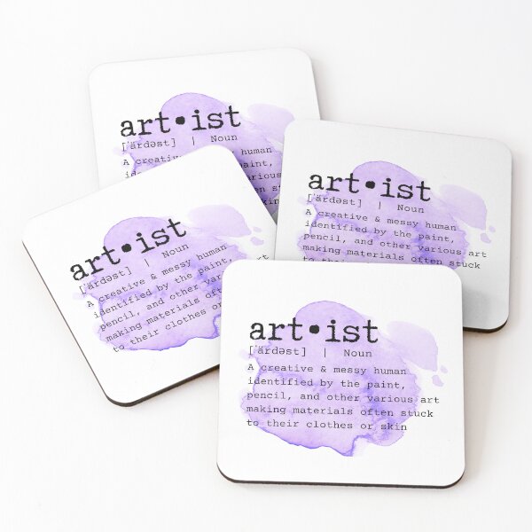 Item preview, Artist Definition, Purple Watercolor designed and sold by rosieopolis.