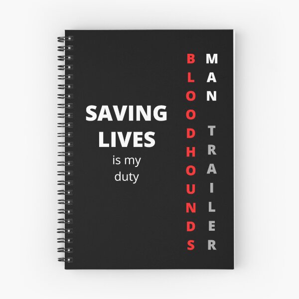 Item preview, Funny Bloodhound text minimalistic design designed and sold by MayaAndNora.