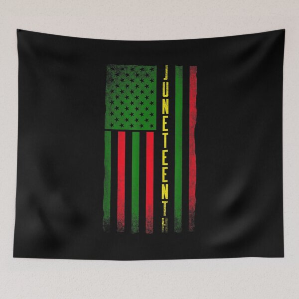 Item preview, JUNETEENTH FLAG INDEPENDENCE FREEDOM DAY designed and sold by lukas69graphic.