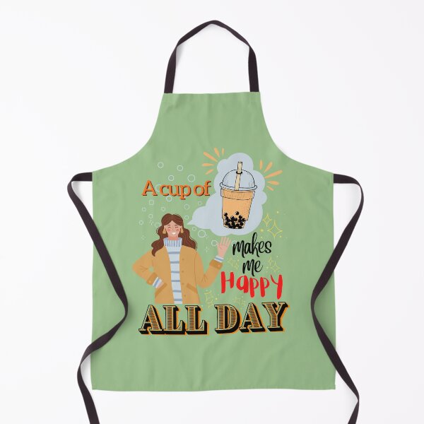 Item preview, Milktea makes me Happy designed and sold by PinselArts.