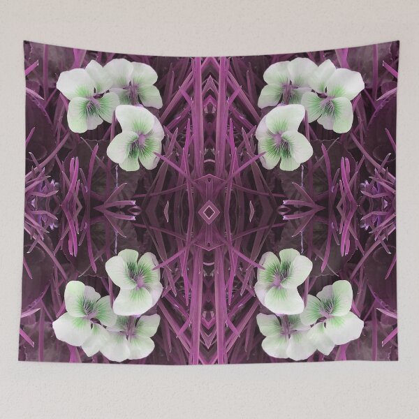 Item preview, Wild Violets Pink Pattern  designed and sold by SunshineWalker.