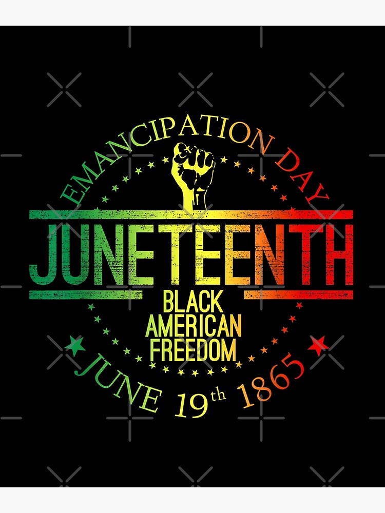 Discover EMANCIPATION DAY JUNETEENTH INDEPENDENCE FREEDOM DAY Premium Matte Vertical Poster