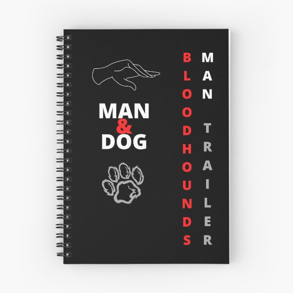 Item preview, Funny Bloodhound text minimalistic design designed and sold by MayaAndNora.