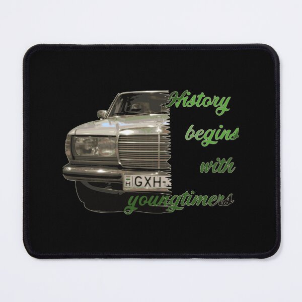 Item preview, History Begins With Youngtimers W123 Zipped Hoodie designed and sold by gloria1os.
