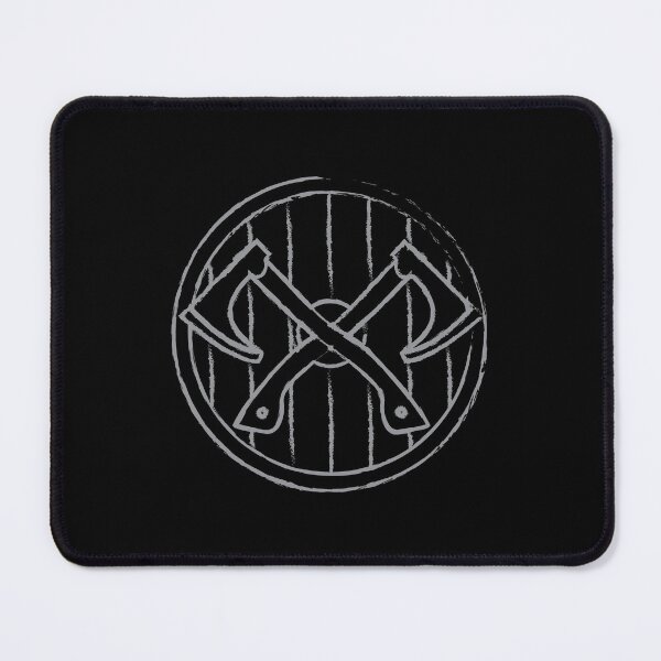 Item preview, Axe and Shield Viking Logo designed and sold by skocartwork.
