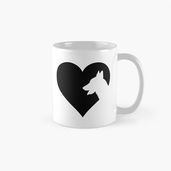 Item preview, The Heart of the Belgian Malinois Lover designed and sold by More Cute Dogs.
